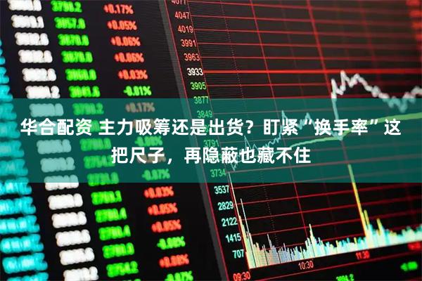 华合配资 主力吸筹还是出货？盯紧“换手率”这把尺子，再隐蔽也藏不住